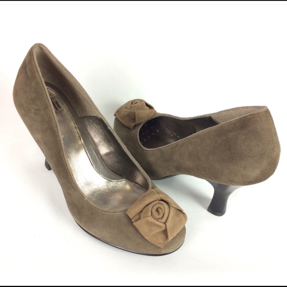 Sofft leather pumps tan - grey